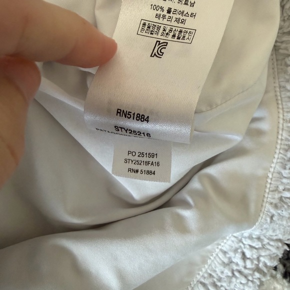 Patagonia Los Gatos Sherpa Fleece Vest Birch White - Picture 5 of 6